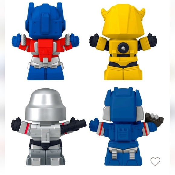 Little People Collector Transformers Optimus Prime Bumblebee Megatron Soundwave - Picture 6 of 6